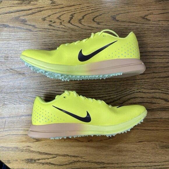 NIKE TJ Triple Jump Elite 2 Spikes Track Shoes Men\'s Sizes Volt Green Black NEW main image 6